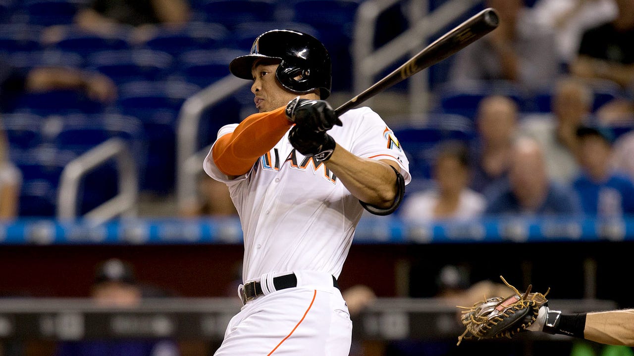 Marlins' slugger Stanton confident batting average will rise